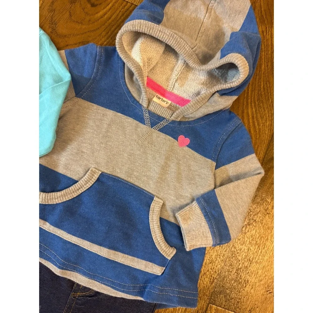 Baby‎ Girl Outfits 3 Months Pants Bodysuits Shirts Long Sleeve Clothes Lot Cat